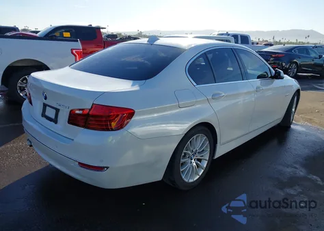 2014 BMW 5-Series из США, поврежденный, VIN WBA5A5C54ED512199